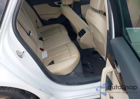 2017 Audi A4 2.0T Premium из США, поврежденный, VIN WAUENAF45HA082561